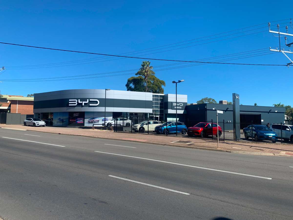BYD Experience Centre Fullarton