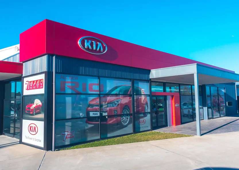 Orange Kia